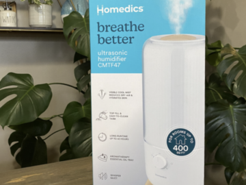 Homedics Total Comfort Ultrasonic Cool Mist Humidifier for just $62.48 shipped!