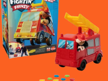Goliath Fire Fightin’ Frenzy Game with Firetruck $5.31 (Reg. $16) – Ages 4 and Up
