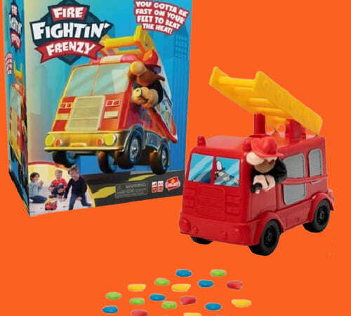 Goliath Fire Fightin’ Frenzy Game with Firetruck $5.31 (Reg. $16) – Ages 4 and Up