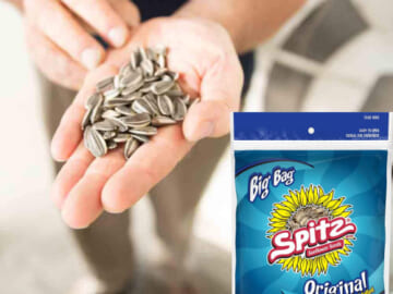 9-Pack Spitz Sunflower Seeds, Original as low as $11.89 After Coupon (Reg. $18.29) + Free Shipping – $1.32/  6-Ounce Bag, 3.8K+ FAB Ratings!