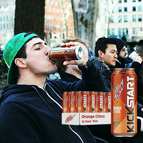 12-Pack Mountain Dew Kickstart Orange Citrus Caffeinated Juice Drink as low as $10.20 Shipped Free (Reg. $18) – 85¢/ 16 Oz Can