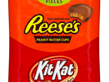 Reese’s and Kit Kat Milk Chocolate Assortment Snack Size Candy (85 Pieces) only $11.43 shipped!