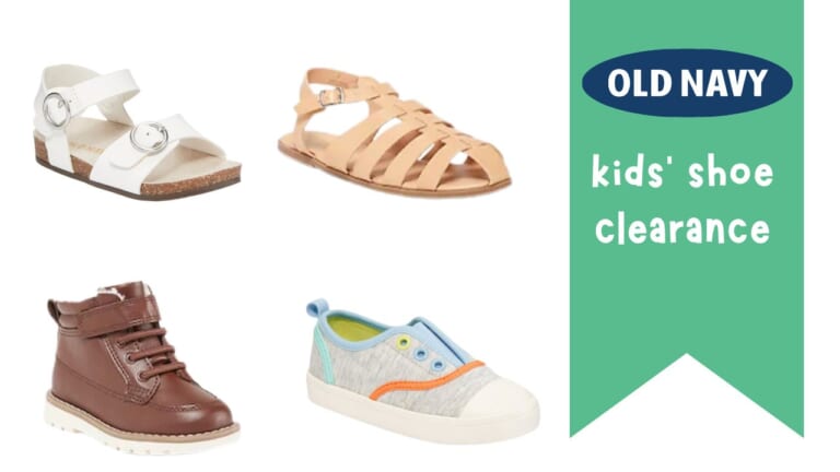 Old Navy Stacking Offers | Kids’ Shoes From $4