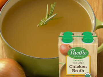 Save 15% on Pacific Foods Organic Broth from $2.63 After Coupon (Reg. $12.89+) – from $0.66/8 oz carton