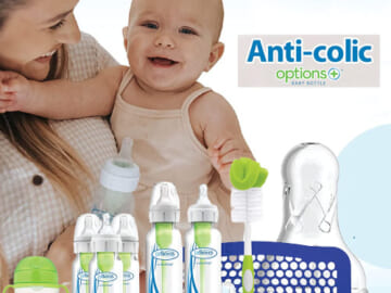 Dr. Brown’s Natural Flow Anti-Colic Options+ First Year Feeding Set $32.14 Shipped Free (Reg. $55) – FAB Ratings!