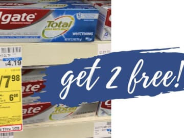 Get 2 Tubes of Colgate Toothpaste for FREE + Profit at CVS