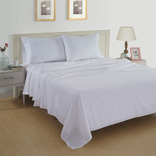 Today Only! 4-Piece 100% Organic Cotton Queen Sheets for Queen Size Bed $27.19 Shipped Free (Reg. $59.99) – FAB Ratings!
