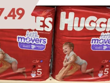 $7.49 Huggies Jumbo Pack Diapers | Kroger Mega Deal Ends 1/29