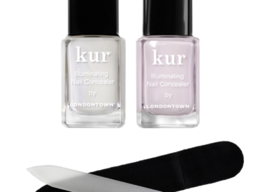 *HOT* Londontown 3-Piece Illuminating Nail Concealer Duo + Glass Nail File for just $10 shipped! ($50 value)