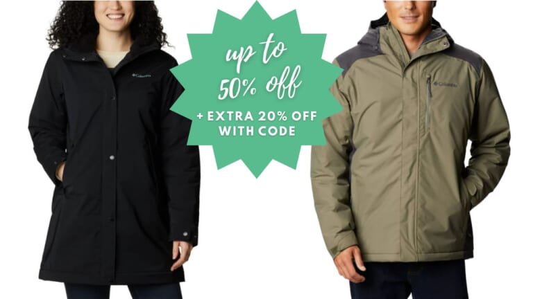 Columbia Sale + Extra 20% Off Code