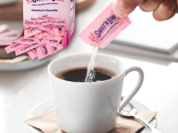 FOUR Boxes of 400-Count Sweet’N Low Zero Calorie Sweetener Packets as low as $5.20 EACH Box After Coupon (Reg. $16.32) + Free Shipping – 1¢/Packet + Buy 4, Save 5%