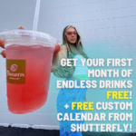 Join the Panera Unlimited Sip Club and get your first month of Endless Drinks FREE + FREE custom calendar from Shutterfly!