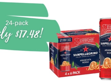 Sanpellegrino Italian Sparkling Drink 24-Pack $17.48