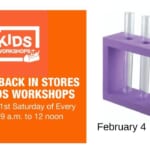 Free Home Depot Kids Workshop 2/4