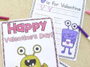 Free Printable Valentine’s Day Coloring Pages for Kids