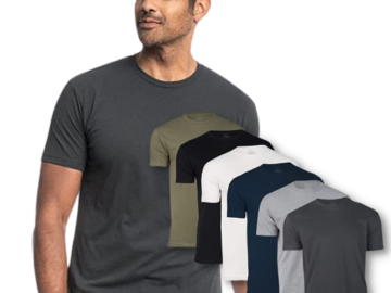 Today Only! 6-Pack True Classic Tees Premium Men’s T-Shirts $109.99 Shipped Free (Reg. $149.94) – FAB Ratings! $18.33/shirt!