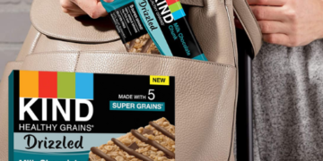 40-Count KIND Healthy Grains Drizzled Milk Chocolate Chunk Bars as low as $13.50 After Coupon (Reg. $27) + Free Shipping – 34¢/ 1.2 Oz Bar
