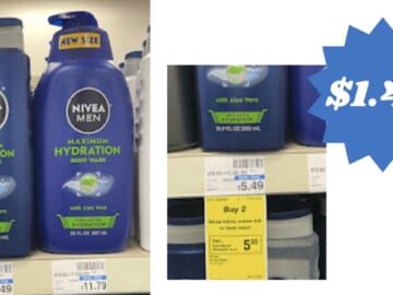 Nivea Body Wash for only $1.49 at CVS