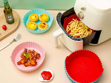 keeps your air fryer clean and help to avoid your food from burning and sticking to the existing metal frame.