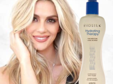 FOUR Biosilk 7oz Hydrating Therapy Pure Moisture Leave-In Conditioner Spray as low as $5.84 EACH Shipped Free (Reg. $9.62) + Buy 4, Save 5%