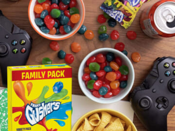 20-Ct. Gushers Fruit Flavored Snacks, Variety Pack $5.98 After Coupon (Reg. $17) – $0.30/Pouch! Strawberry and Tropical Flavors, Gluten-Free