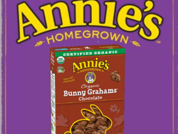 Annie’s Organic Chocolate Bunny Graham Snacks, 7.5 Oz as low as $2.40 After Coupon (Reg. $4.79) + Free Shipping