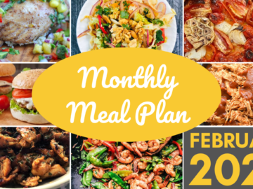 Southern Savers FREE February 2023 Monthly Meal Plan