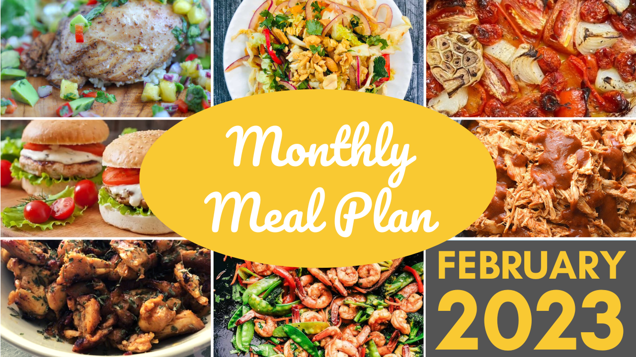 Southern Savers FREE February 2023 Monthly Meal Plan