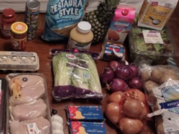 Brigette’s $110 Grocery Shopping Trip and Weekly Menu Plan for 6
