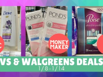 Video: Top CVS & Walgreens Deals 1/8-1/14