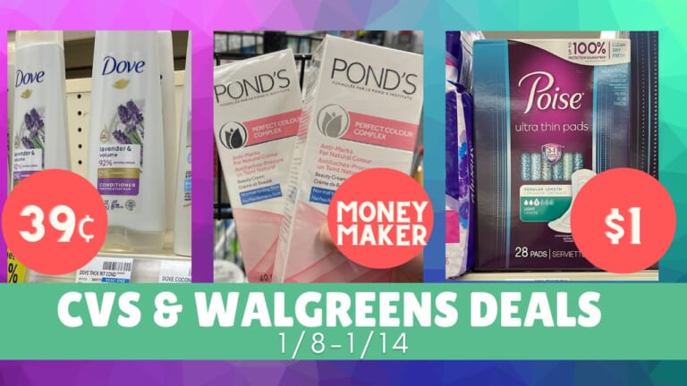 Video: Top CVS & Walgreens Deals 1/8-1/14