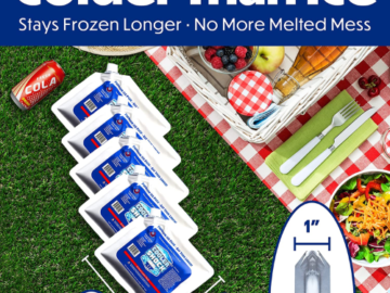 TWO Sets of 5-Count Cooler Shock Reusable Ice Packs $16.12 EACH Set (Reg. $24) – $3.22/Ice Pack + Buy 2, Save 10%