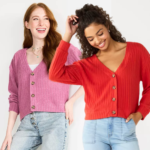 Juniors’ SO Cropped Button-Front Cardigan $5.25 (Reg. $30) – 7 Colors – XS to XXL