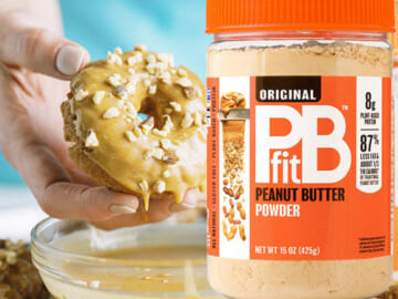 PBfit All-Natural Peanut Butter Powder as low as $5.52 Shipped Free (Reg. $9) – FAB Ratings! from Real Roasted Pressed Peanuts, Low in Fat High in Protein