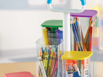 9-Piece Learning Resources Storage Caddy with Lids $12.16 (Reg. $17)