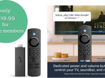 Fire Stick TV (3rd Gen) Only $19.99 With Prime