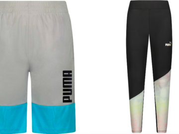 Kid’s PUMA Shorts & Leggings only $10.99 and under!