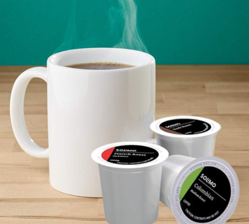 100-Count Variety Pack Solimo Coffee K-Cup Pods as low as $24.81 Shipped Free (Reg. $36) – $0.25/Pod – Colombian, French, Dark Roast