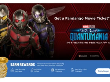 Free Movie Ticket to Ant-Man and The Wasp: Quantumania