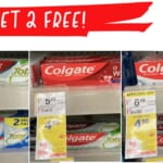 Get 2 Tubes of Colgate Toothpaste FREE at Walgreens!