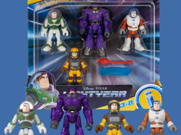 Fisher-Price Imaginext Disney & Pixar Lightyear Buzz Lightyear Mission Multipack $8.50 (Reg. $24) – $2.12/Figure – LOWEST PRICE