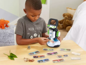 LeapFrog Microscope Magic Adventures Microscope with Bonus Slide $44.99 Shipped Free (Reg. $90) – STEM Toys for Kids