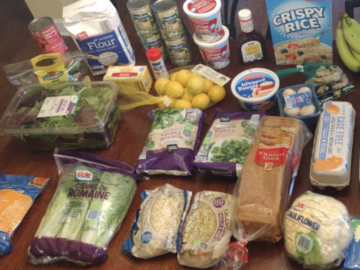 Brigette’s $116 Grocery Shopping Trip and Weekly Menu Plan for 6