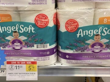 Angel Soft Bath Tissue As Low as $3 per Pack!