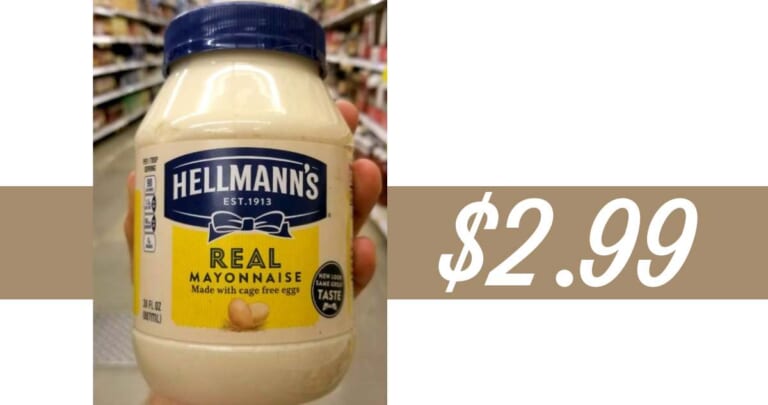 $2.99 Hellmann’s Mayo | Kroger Mega Deal