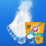 58-Count Arm & Hammer 4-in-1 Laundry Detergent Power Paks as low as $8.99 Shipped Free (Reg. $12) – 16¢/Pak
