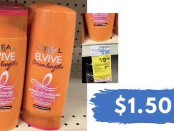 $1.50 L’Oreal Elvive Haircare at CVS (reg. $5.29)