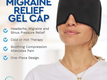 AllSett Health Form Fitting Migraine Relief Ice Head Wrap $13.99 (Reg. $20) – 4 Colors