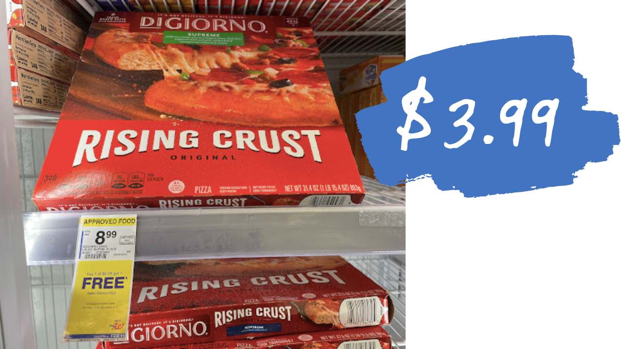 DiGiorno Pizza Deals as Low as $3.99 All Over Town