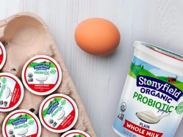 FREE 32oz tubs of Stonyfield Organic yogurt